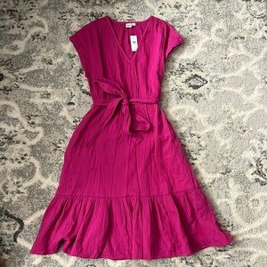 NWOT Women's Gap Muslin Tiered Midi Dress - Size Small